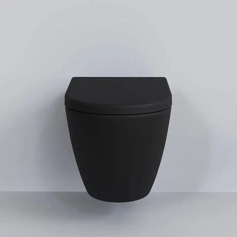 Унитаз подвесной Ambassador 113T20201R (черный матовый) - фото товара