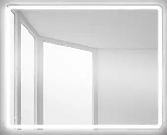BelBagno Зеркало SPC-MAR-1000-800-LED-BTN – изображение в каталоге