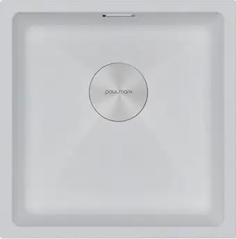 Кухонная мойка Paulmark IT-Granit Lumi 45 Uni LU45-WH - изображение в каталоге