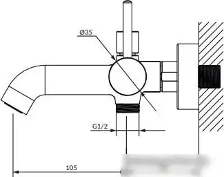 Смеситель Omnires Y Y1230CR - фото товара