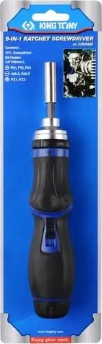 Набор бит King Tony 32809MR (9 предметов) – изображение в каталоге