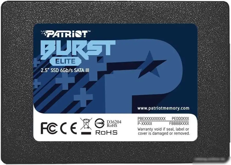 SSD Patriot Burst Elite 120GB PBE120GS25SSDR – фото товара
