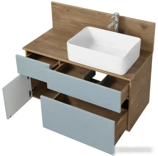 Акватон Тумба под умывальник Мишель 100 1A256901MIX30 – фото товара