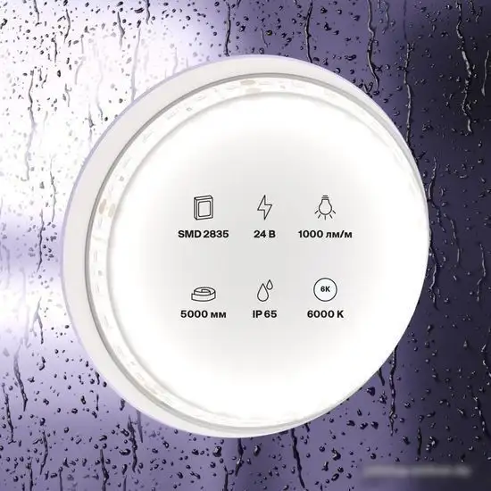 Светодиодная лента Maytoni Led strip 24В 2835 9.6Вт/м 6000К IP65 10147 – фото товара