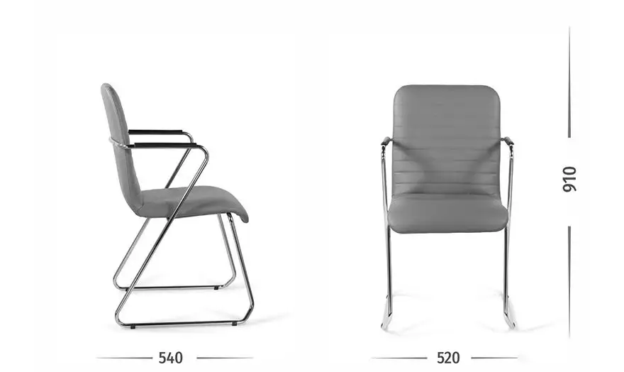 Офисный стул UTFC Честер (S-0419/темно-синий) – фото товара
