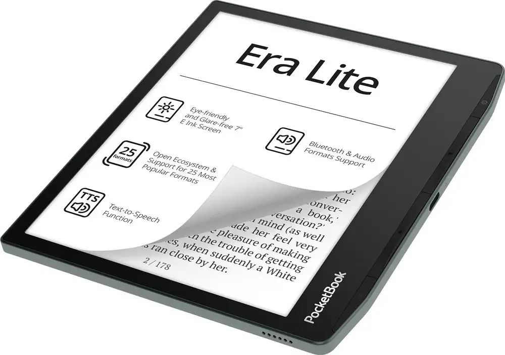Электронная книга PocketBook 710 Era Lite Stone Green – фото товара