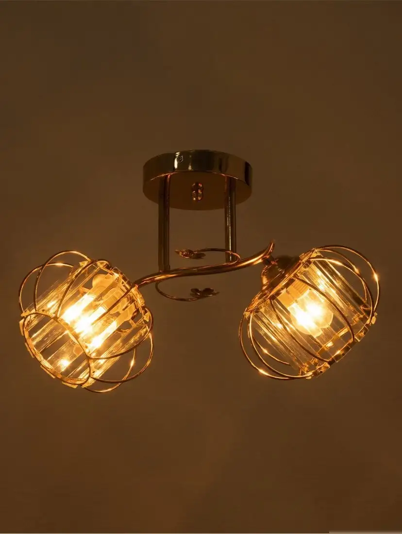 Люстра средней высоты BayerLux Переливы 10666495 (золото) – фото товара