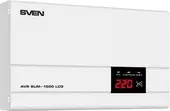 Стабилизатор напряжения SVEN AVR SLIM-1000 LCD – изображение в каталоге