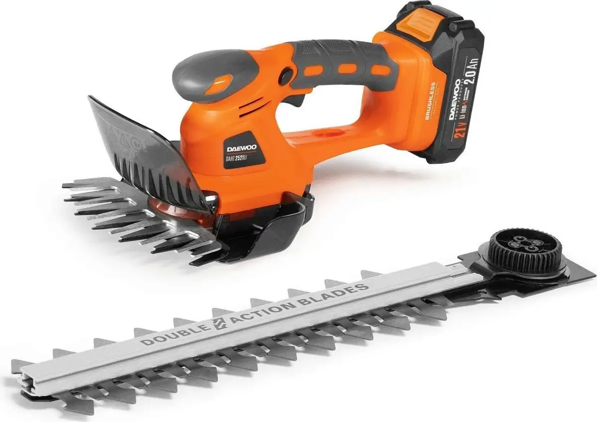 Кусторез + ножницы Daewoo Power DAHT 2521Li Full Set (с 1-им АКБ) – фото товара