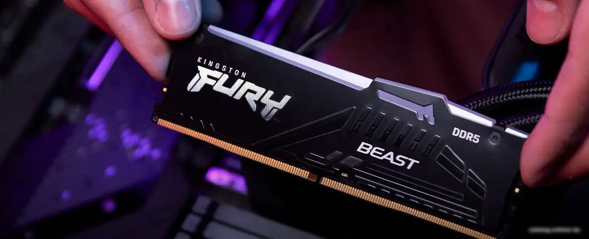 Оперативная память Kingston FURY Beast RGB 32ГБ DDR5 5600МГц KF556C36BBEA-32 – фото товара