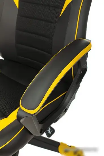 Кресло Zombie Game 16 (черный/желтый) – фото товара