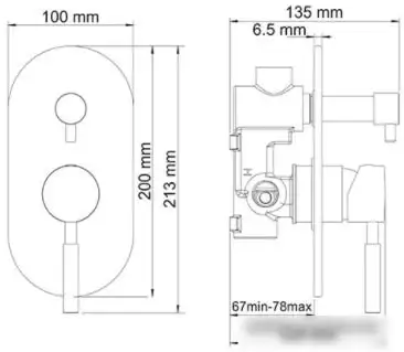 Смеситель Wasserkraft Wern 4241 - фото товара