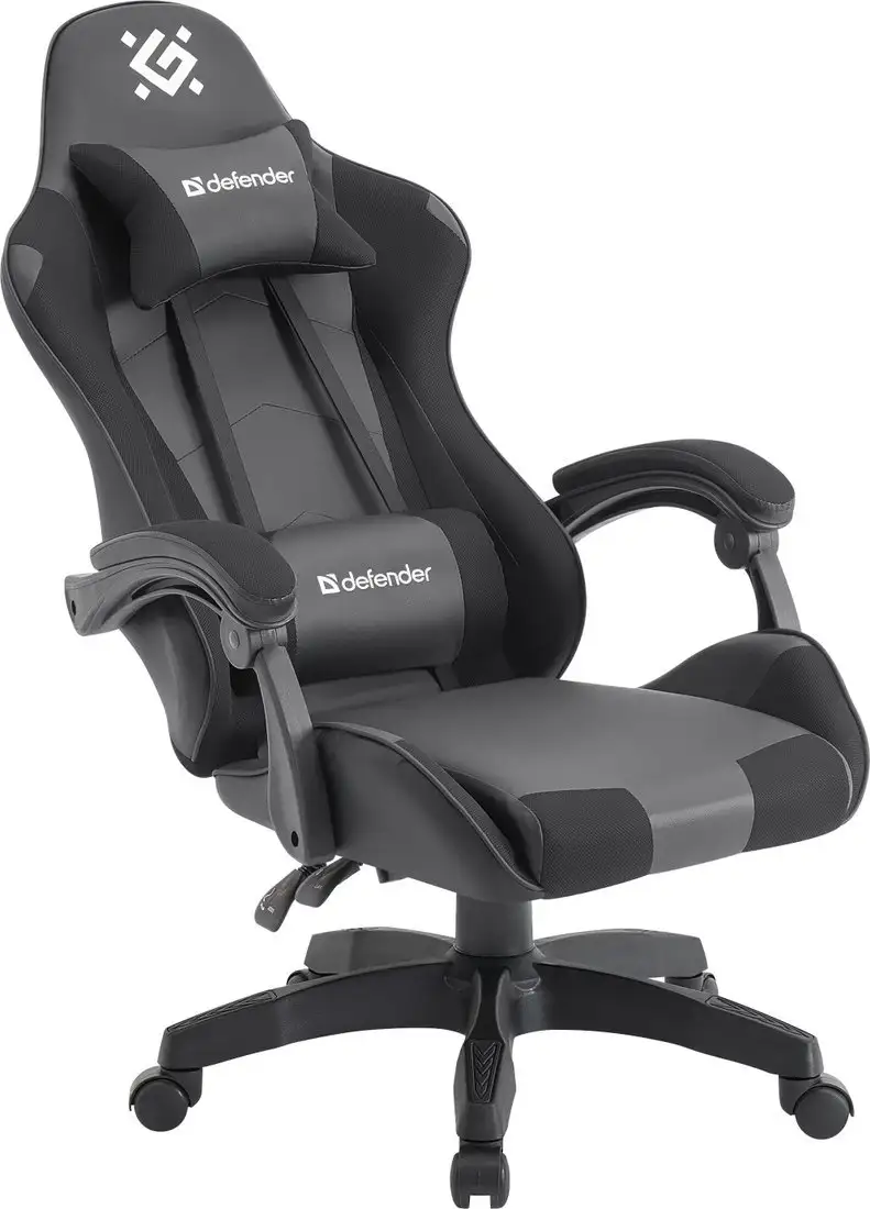 Игровое (геймерское) кресло Defender Okas (черный) – фото товара