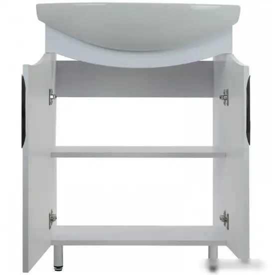 Doratiz Тумба под умывальник Doratiz Тропикана 65 9912.811 (белый) – фото товара