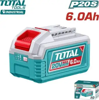 Аккумулятор Total TFBLI2060 (20В/6 Ah) – изображение в каталоге