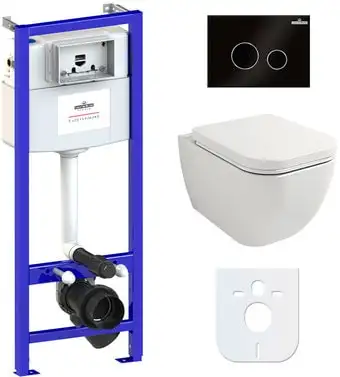 Унитаз Lavinia Boho Relfix One Compacto 6 в 1 77040072 - изображение в каталоге