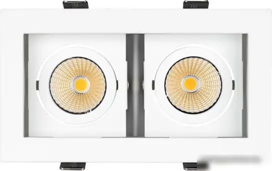 Точечный светильник Arlight CL-KARDAN-S180x102-2x9W Warm 024127 – фото товара