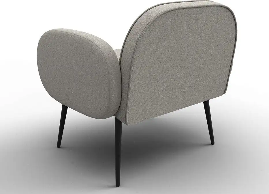 Интерьерное кресло Лига диванов Лига-086 132427 (рогожка Амур 02 бежевый) – фото товара