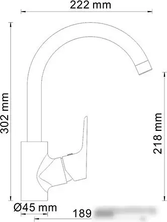 Смеситель Wasserkraft Lippe 4507 - фото товара
