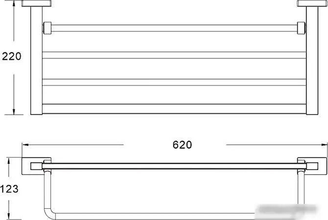 Полка для полотенца Shevanik SG5608H – фото товара