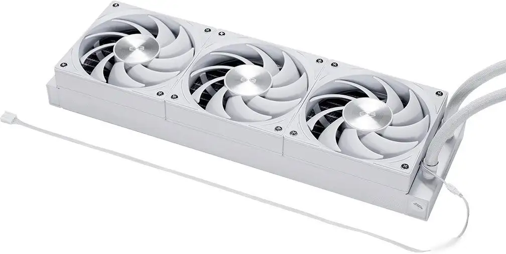 Система жидкостного охлаждения для процессора PCCooler DS360 ARGB Display (белый) – фото товара