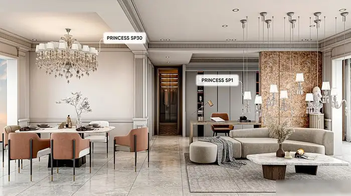 Подвесная люстра Crystal Lux PRINCESS SP1 – фото товара
