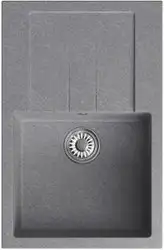 Кухонная мойка Mixline ML-GM31 552195 (графит) - изображение в каталоге