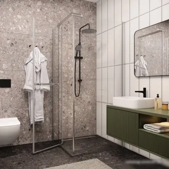 Душевой уголок Cerutti Spa Mimi ZQ91T 90x90 - фото товара