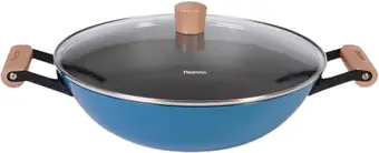 Сковорода ВОК Fissman Seagreen 4011