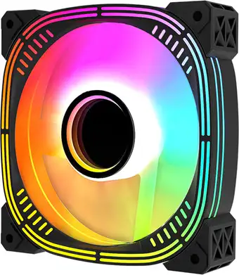 Вентилятор для корпуса ALSEYE Luna-120 ARGB (черный) – изображение в каталоге