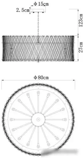 Подвесная люстра Divinare Bivara 7567/18 SP-16 – фото товара