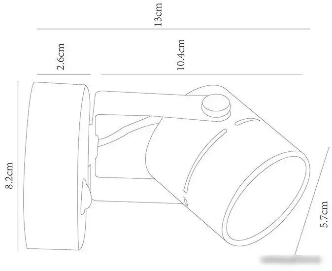Спот Arte Lamp Mizar A1311AP-1WH – фото товара
