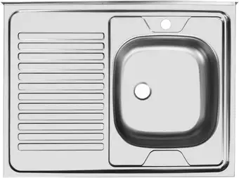 Кухонная мойка Ukinox STD800.600-5C 0R (с сифоном)