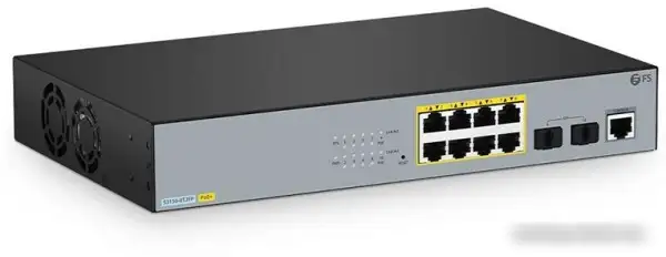 Управляемый коммутатор уровня 2+ FS S3150-8T2FP – фото товара