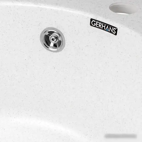 Кухонная мойка Gerhans A04 (белый) - фото товара