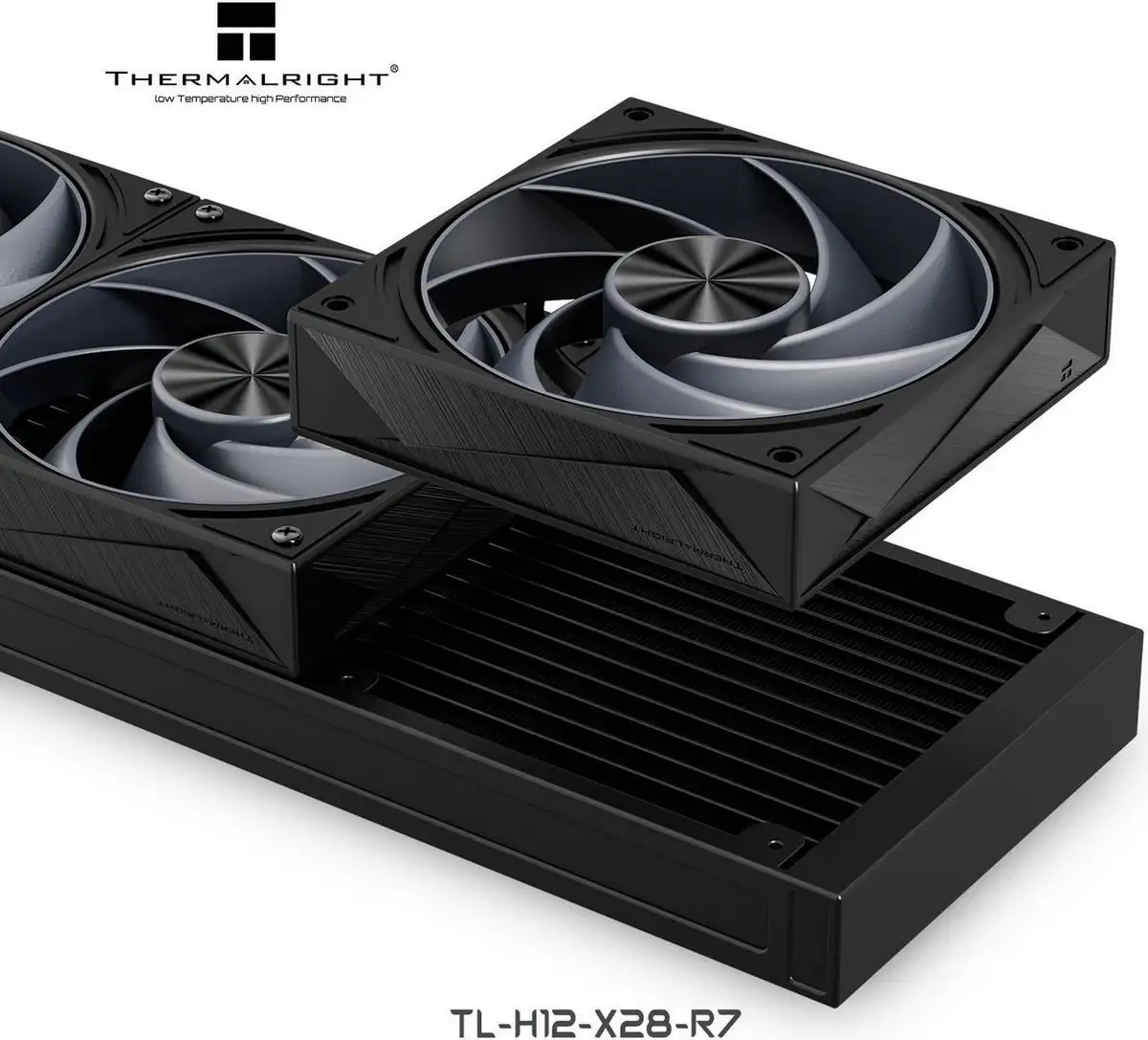 Вентилятор для корпуса Thermalright TL-H12-X28-R7 (черный) – фото товара