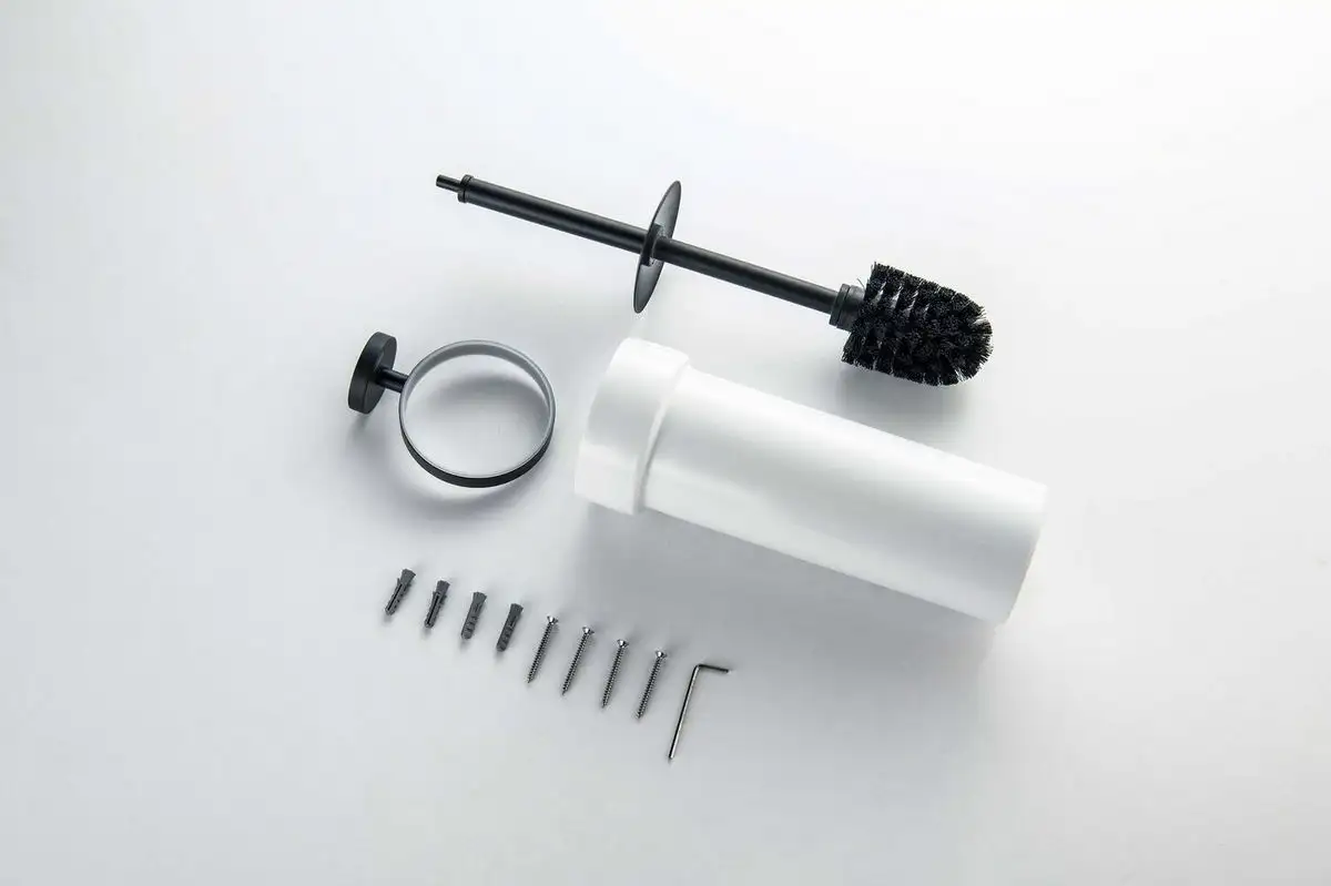 Ершик для унитаза Aquatek Бетта AQ4610MB (черный матовый) – фото товара