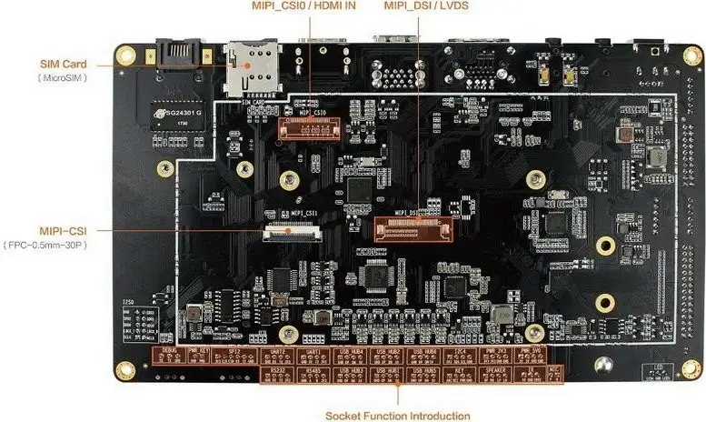 Одноплатный компьютер Firefly AIO-3399J-4GB – фото товара