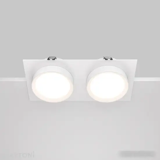 Точечный светильник Maytoni Hoop DL086-02-GX53-SQ-W – фото товара
