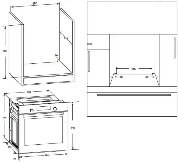Электрический духовой шкаф Korting OKB 691 CSXN - фото товара