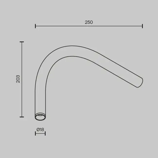 Трековый светильник Maytoni C104WL-3W3-6K-B – фото товара
