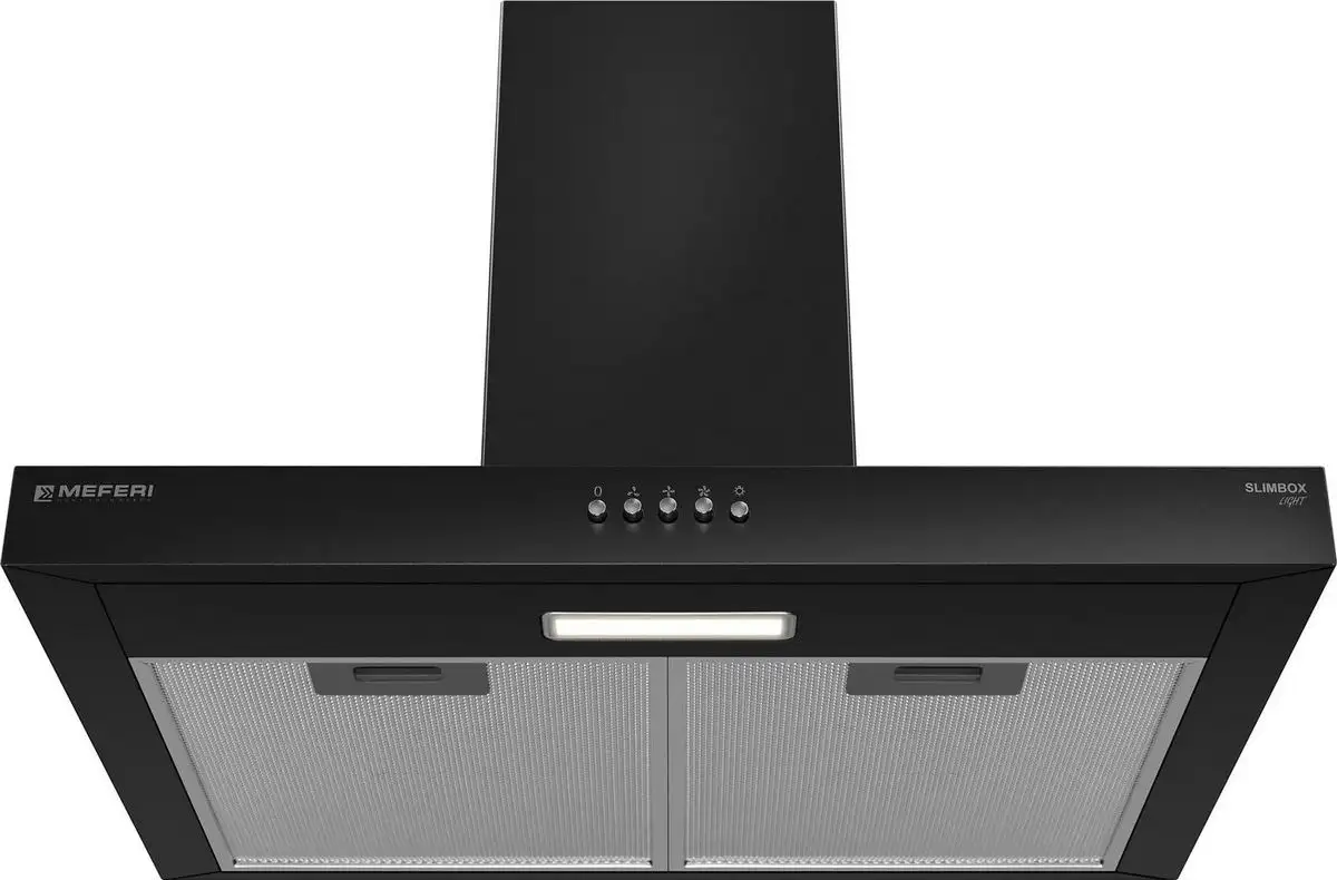 Кухонная вытяжка Meferi SLIMBOX60BK Light - фото товара