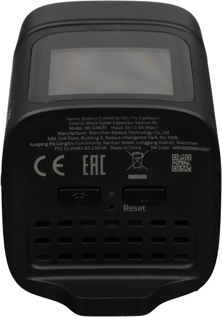 Видеорегистратор Baseus Dash Cam 4K BS-CM035 Cosmic Black C0119804 – фото товара