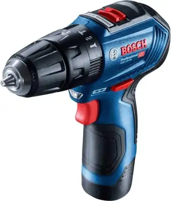 Дрель-шуруповерт Bosch GSB 12V-30 Professional 06019G9100 (с 2-мя АКБ, кейс)