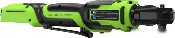 Трещотка Greenworks GD24RW 3804007CUA (с 1-им АКБ, сумка) – фото товара