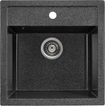 Кухонная мойка Saniteco Terra (графит с сифоном) - изображение в каталоге