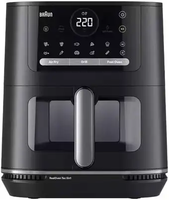 Аэрогриль (аэрофритюрница) Braun MultiFry 5 Air Fryer 3-i-n1 HF5075IBK – изображение в каталоге