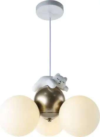 Подвесная люстра Escada 1102/3S (белый/золото) – изображение в каталоге