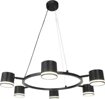 Подвесная люстра Mirastyle XL-60350/6A BK – изображение в каталоге