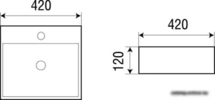 Умывальник WeltWasser Elbach 2177 - фото товара